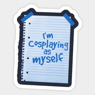 Alternative cosplay Sticker